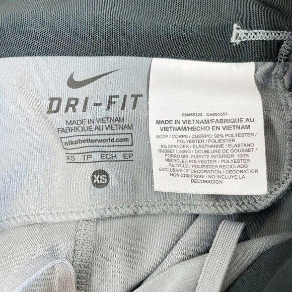 Nike Womens Dri Fit Essential Running Tight Cropped Leggings Black XS 849889-065 - Picture 5 of 12